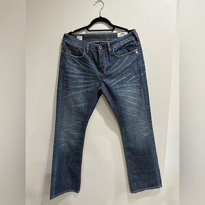 Buffalo David Bitton Men's Bootcut Jeans - Dark Blue